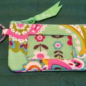 Vera Bradley Zip ID Case NWT